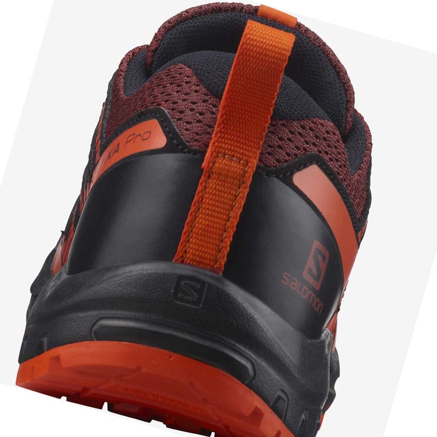 Salomon XA PRO V8 Trail Futócipő Gyerek Narancssárga | HU 3593RVD